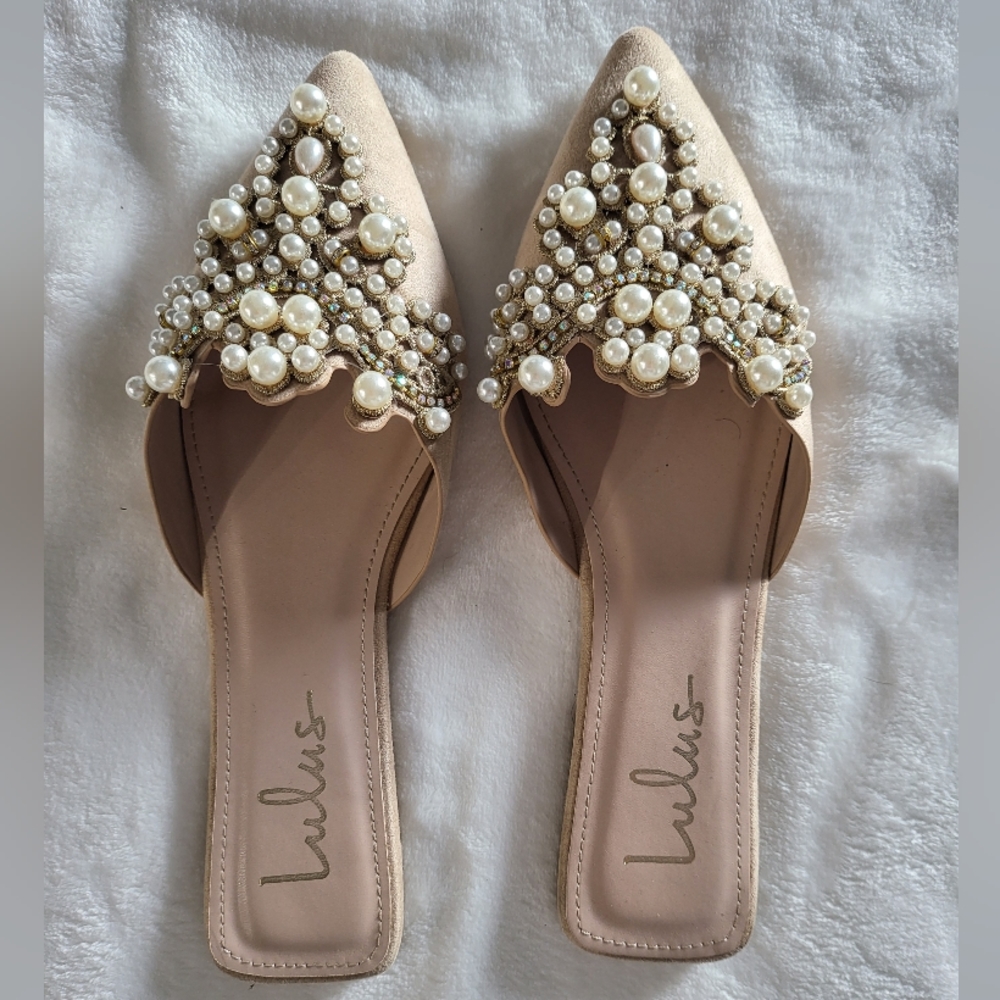 Pearl Lulus ballet flat